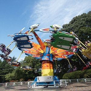 カイトフライヤー 東北最大級の遊園地 リナワールド